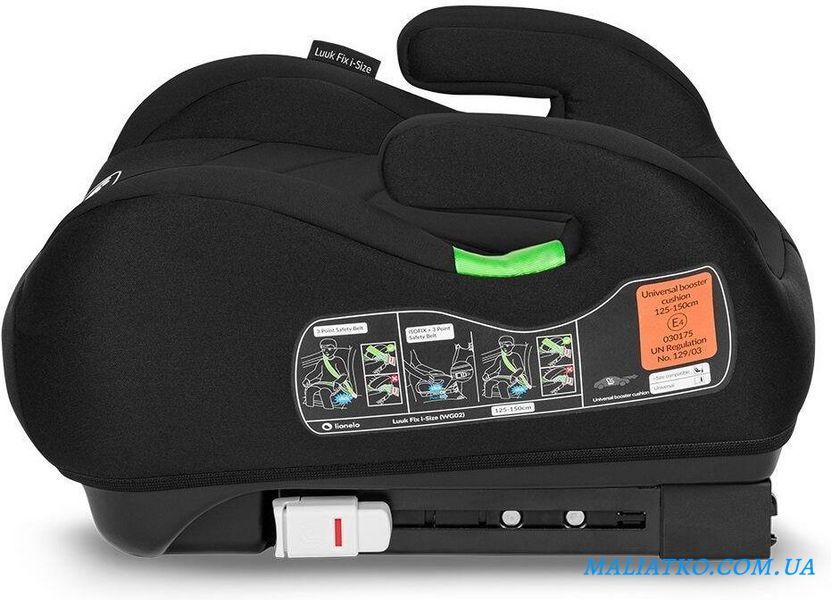 Бустер Lionelo LUUK FIX I-SIZE BLACK CARBON 69803152 фото