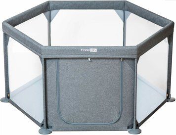Манеж для дитини FreeON Hexagon, grey sf43594 фото
