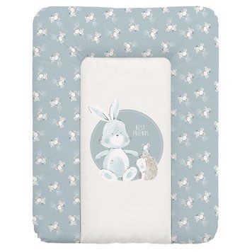 Повивальний матрац мʼякий Ceba Baby Soft changing mat small (50x70 cm) W-143-000-730 basic friends 681488 фото