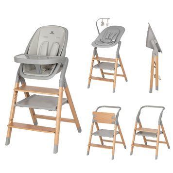Стілець для годування CARRELLO Ergo CRL-16701 Nordic Grey /1/ 113717 фото