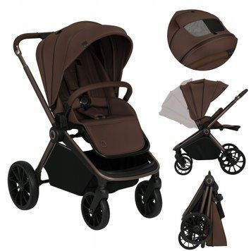 Універсальна коляска 2 в 1 Lionelo MIKA PLUS 2IN1 MOCHA MOUSSE 115234099 фото