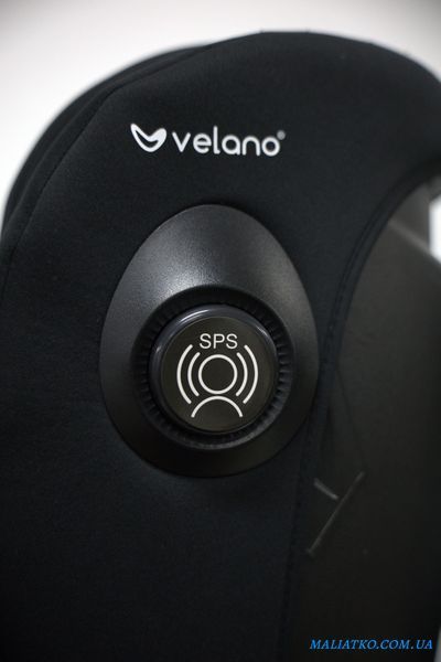 Автокрісло VELANO Aura 360&deg; i-Size 40&ndash;150 см, ISOFIX, black sf59728 фото