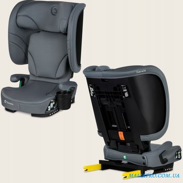 Дитяче автокрісло Lionelo ORIN I-SIZE GREY GRAPHITE 121554040 фото