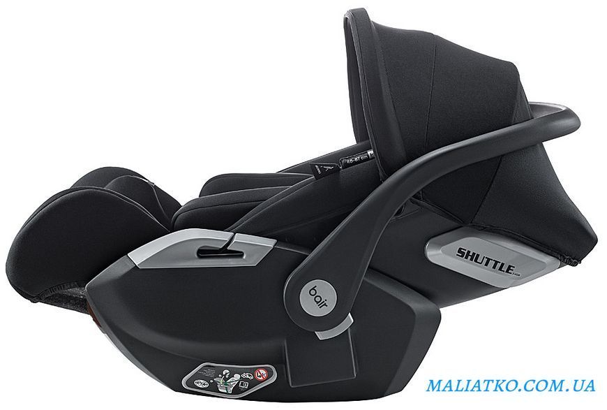 Автокрісло Bair Shuttle i-size TB-01 total black 1000681545 фото