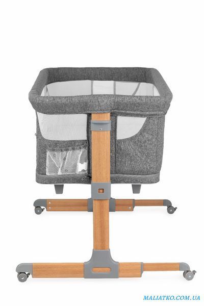 Ліжечко дитяче прямокутне MoMI SMART BED 4in1 Gray 117217805 фото