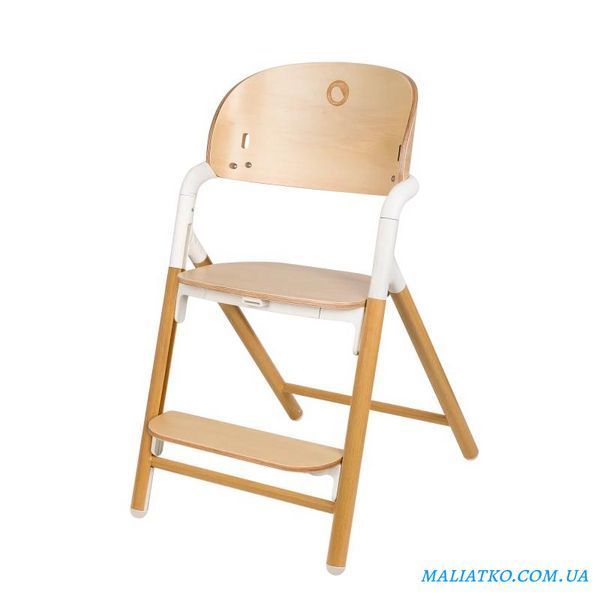 Стілець для годування Lionelo CELIA WHITE NATURAL WOOD 112044366 фото