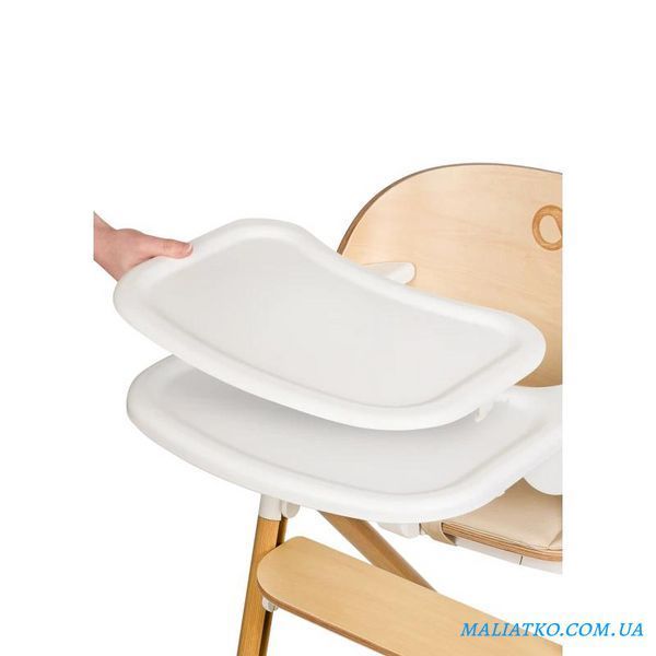 Стілець для годування Lionelo CELIA WHITE NATURAL WOOD 112044366 фото