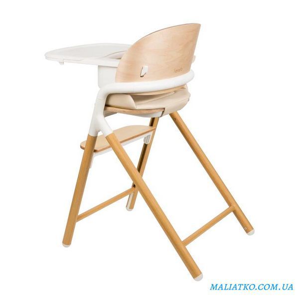 Стілець для годування Lionelo CELIA WHITE NATURAL WOOD 112044366 фото