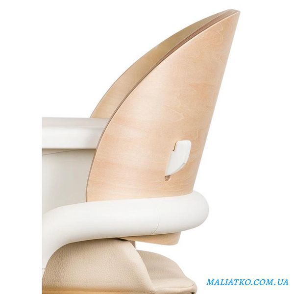 Стілець для годування Lionelo CELIA WHITE NATURAL WOOD 112044366 фото