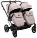 Коляска 2 в 1 для двойни Adamex Leo Duo Tip TK-72 капучино 1000681142 фото 7