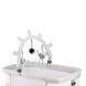 Ліжечко дитяче прямокутне MoMi REVO Light Gray 117218040 фото 5