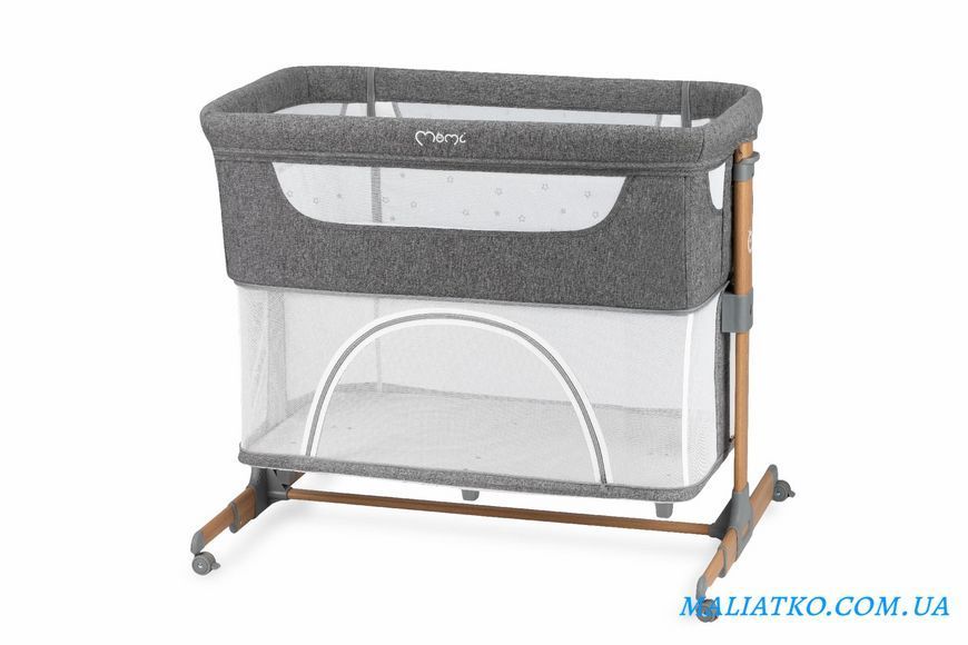 Ліжечко дитяче прямокутне MoMI SMART BED 4in1 Gray 117217805 фото