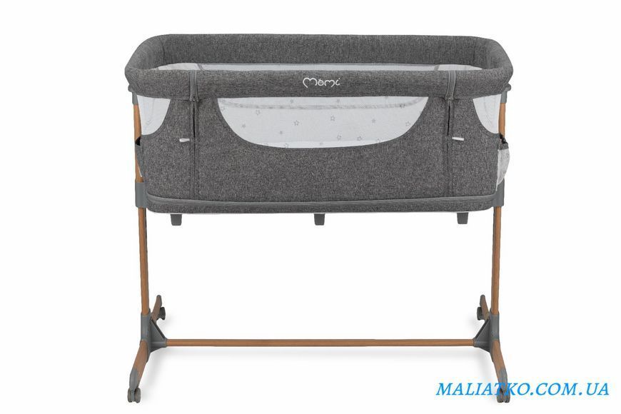 Ліжечко дитяче прямокутне MoMI SMART BED 4in1 Gray 117217805 фото