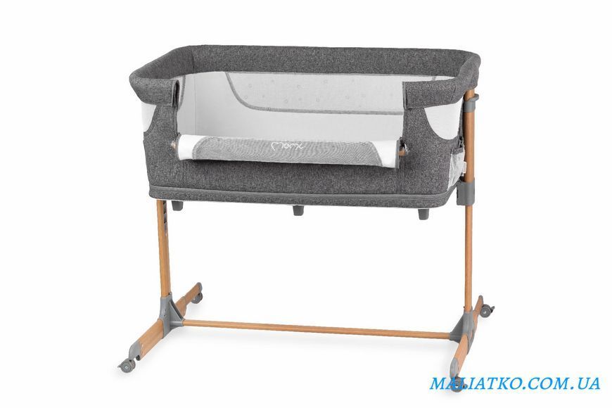 Ліжечко дитяче прямокутне MoMI SMART BED 4in1 Gray 117217805 фото