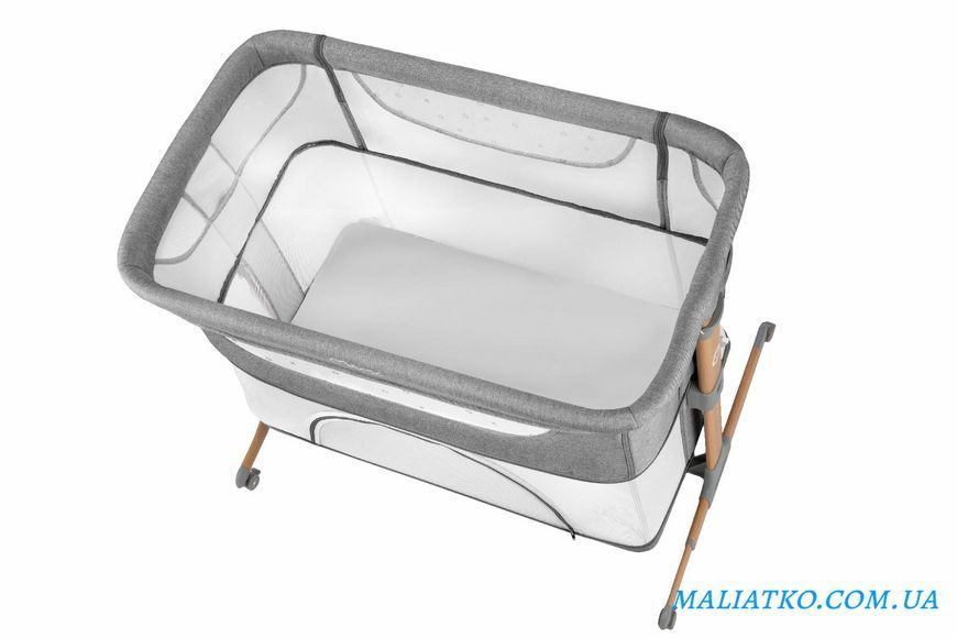 Ліжечко дитяче прямокутне MoMI SMART BED 4in1 Gray 117217805 фото