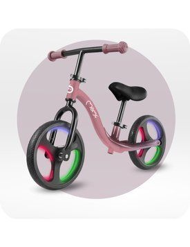 Біговел MoMi ISOKA LED Pink 116859349 фото