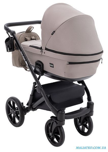 Коляска 2 в 1 Bair Kiwi Plus Soft BKP-455 капучино 1000680906 фото