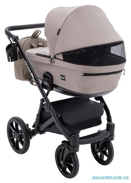 Коляска 2 в 1 Bair Kiwi Plus Soft BKP-455 капучино 1000680906 фото