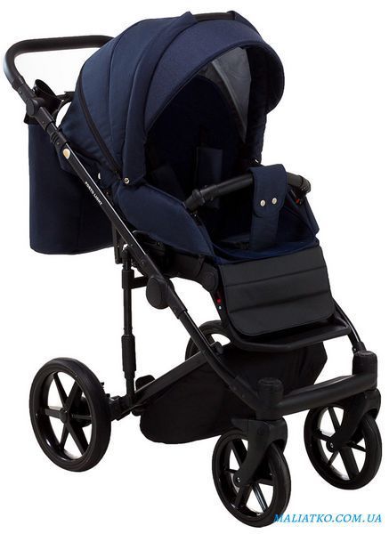 Коляска 2 в 1 Adamex Porto Light Tip TK-12 темно-синий 1000625698 фото