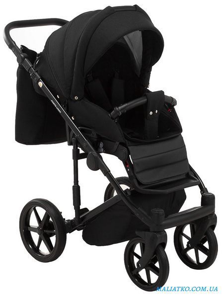 Коляска 2 в 1 Adamex Porto Light Tip TK-53 черный 1000680960 фото