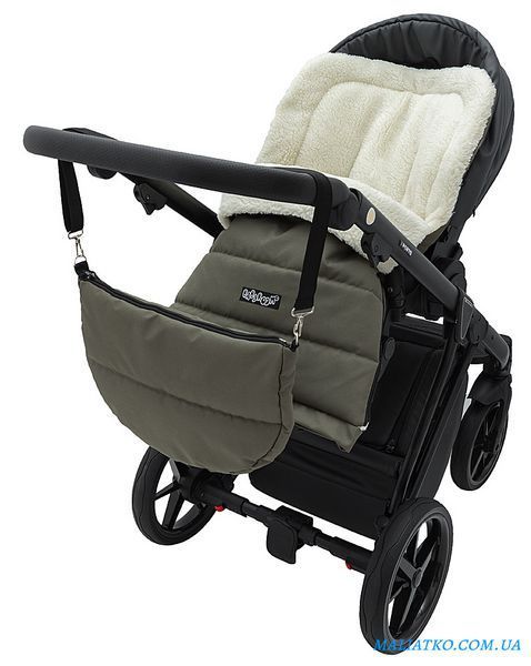 Зимовий конверт Babyroom Wool N-20 хакі 680590 фото