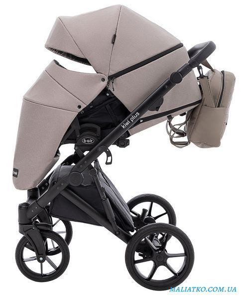 Коляска 2 в 1 Bair Kiwi Plus Soft BKP-455 капучино 1000680906 фото