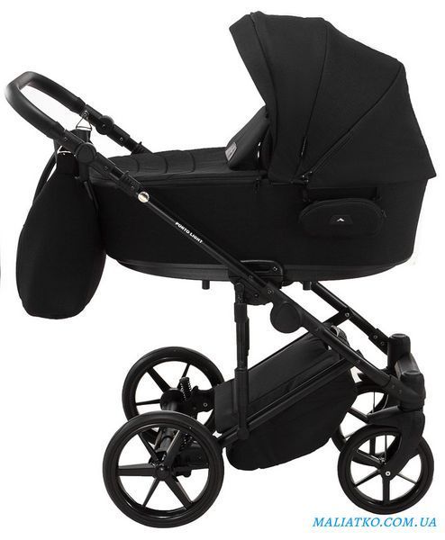 Коляска 2 в 1 Adamex Porto Light Tip TK-53 черный 1000680960 фото