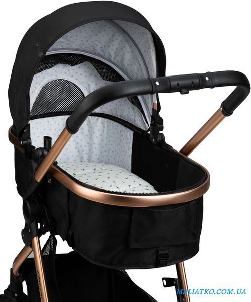 Коляска універсальна 2 в 1 MoMi LIMURU 2in1 black 122145135 фото
