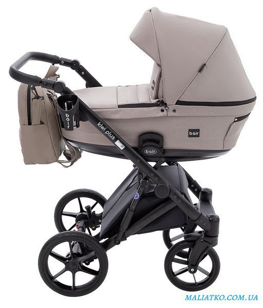 Коляска 2 в 1 Bair Kiwi Plus Soft BKP-455 капучино 1000680906 фото