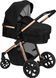 Коляска універсальна 2 в 1 MoMi LIMURU 2in1 black 122145135 фото 1