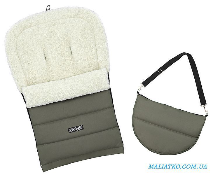 Зимовий конверт Babyroom Wool N-20 хакі 680590 фото