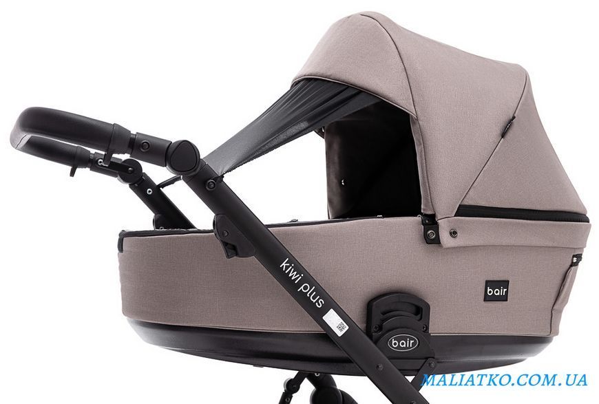 Коляска 2 в 1 Bair Kiwi Plus Soft BKP-455 капучино 1000680906 фото
