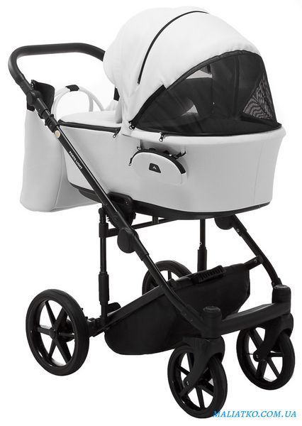 Коляска 2 в 1 Adamex Porto Light ECO SA-1 белый 1000625713 фото
