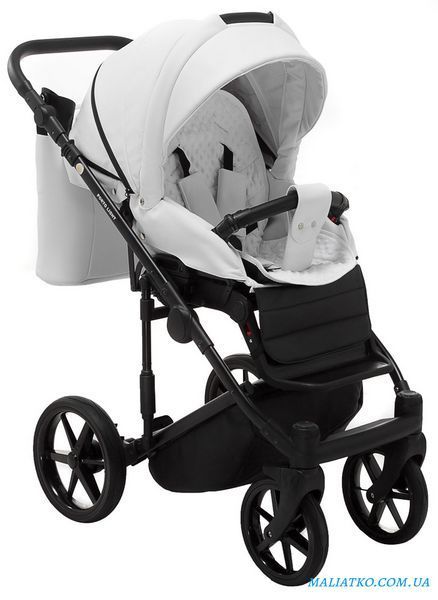 Коляска 2 в 1 Adamex Porto Light ECO SA-1 белый 1000625713 фото