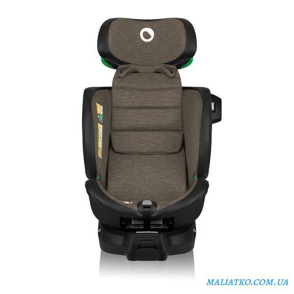 Дитяче автокрісло Lionelo HARMONY I-SIZE GREEN OLIVE LEATHER 87772002 фото