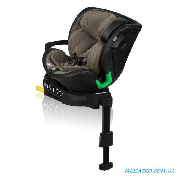 Дитяче автокрісло Lionelo HARMONY I-SIZE GREEN OLIVE LEATHER 87772002 фото