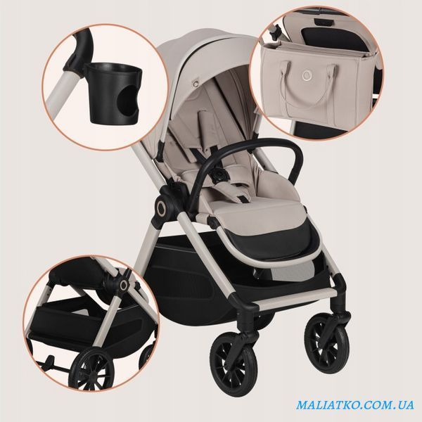 Універсальна коляска 3 в 1 Lionelo LAYLA 3IN1 BEIGE SAND 128999270 фото