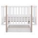Ліжко Babyroom Місяць LU-3 маятник, шухляда білий / капучино 1000681896 фото 2