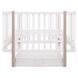 Ліжко Babyroom Місяць LU-3 маятник, шухляда білий / капучино 1000681896 фото 1