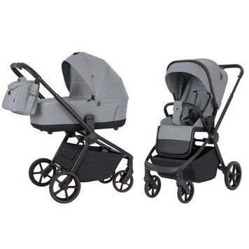 Коляска універсальна CARRELLO Epica CRL-8510 (2in1) Silver Grey 109885 фото