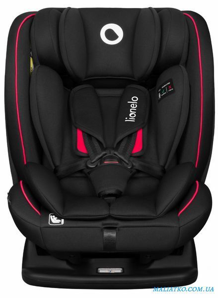 Дитяче автокрісло Lionelo AART I-SIZE BLACK CARBON RED 82400770 фото