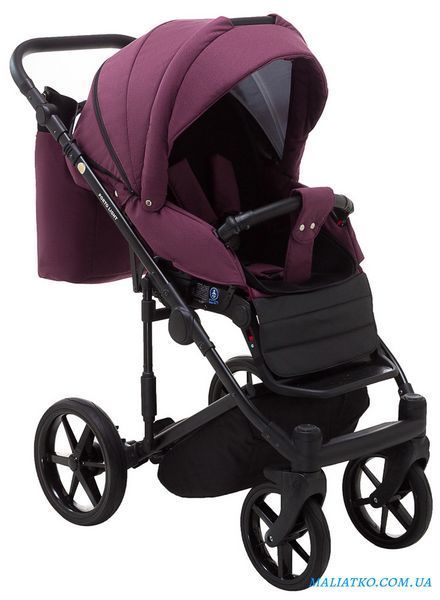 Коляска 2 в 1 Adamex Porto Light Tip TK-80 бордовый 1000625706 фото