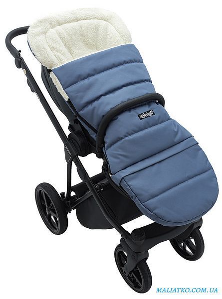 Зимовий конверт Babyroom Wool N-20 jeans blue синій 680585 фото