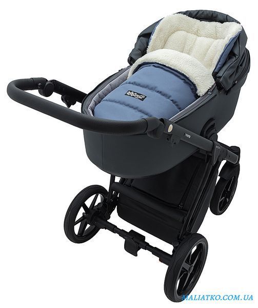 Зимовий конверт Babyroom Wool N-20 jeans blue синій 680585 фото