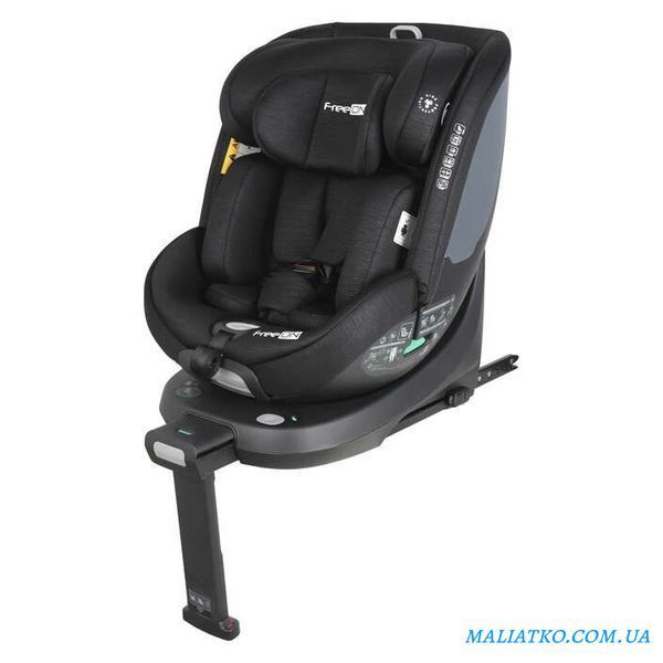 Автокрісло FreeON LOTUS поворотність 360&deg; i-size 40-125 см, чорний sf57628 фото