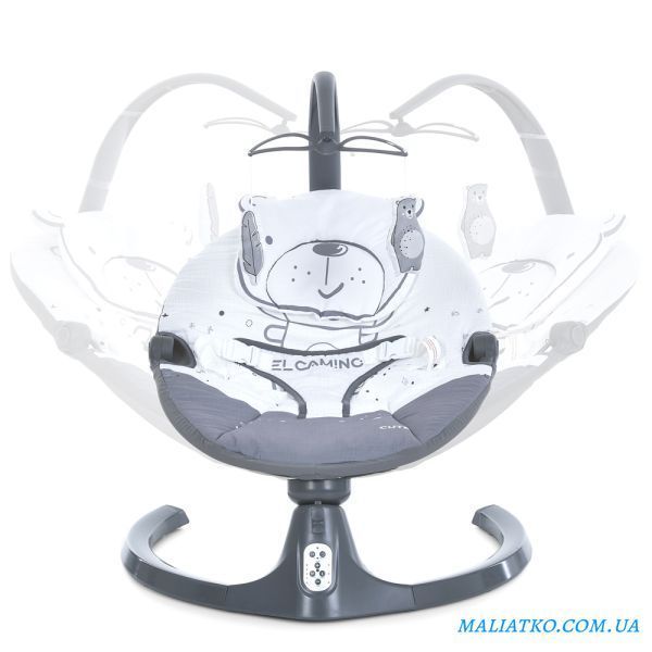Заколисуючий центр ME 1116 CUTE Dark Gray 289984 фото