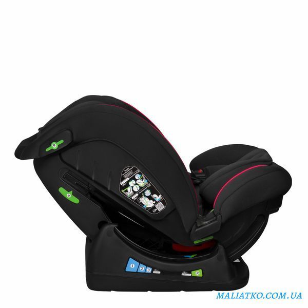 Дитяче автокрісло Lionelo AART I-SIZE BLACK CARBON RED 82400770 фото