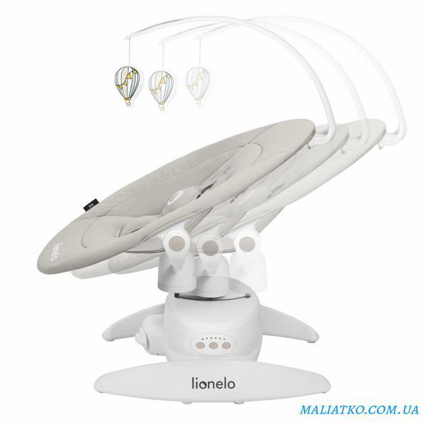 Крісло-гойдалка Lionelo IRIS BEIGE SAND 82369130 фото