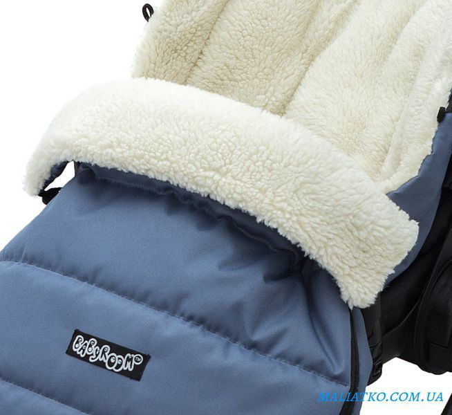 Зимовий конверт Babyroom Wool N-20 jeans blue синій 680585 фото