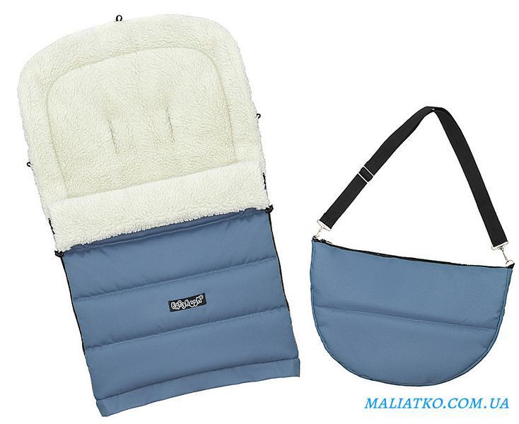 Зимовий конверт Babyroom Wool N-20 jeans blue синій 680585 фото